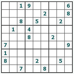 Sudoku online #25