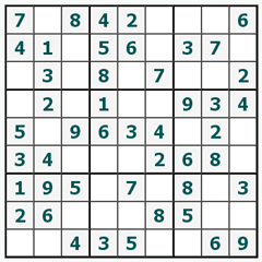 Sudoku online #252