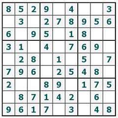 Sudoku online #261