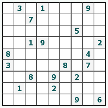 Cetak Sudoku #265