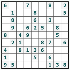 Sudoku online #273