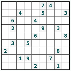 Sudoku online #275