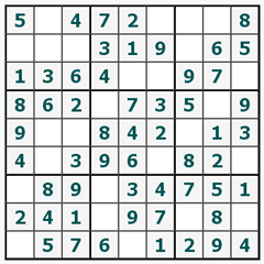 Sudoku on-line #281