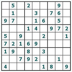 Sudoku online #283