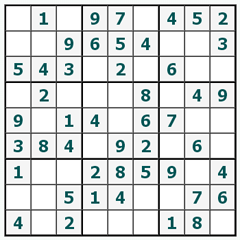 Sudoku online #287
