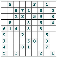 Sudoku online #293
