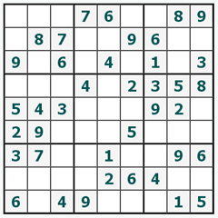 Online Sudoku #298