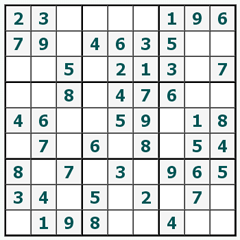 Sudoku en ligne #307