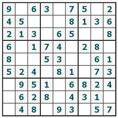 Sudoku online #31