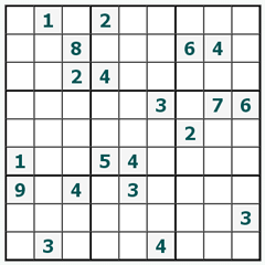 online Sudoku #310