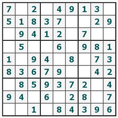 Sudoku online #311
