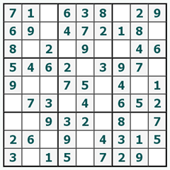 Sudoku online #316