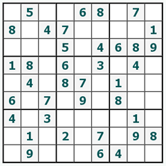 Sudoku online #318