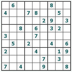 Sudoku online #319