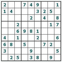 online Sudoku #323