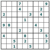 Sudoku online gratis #340