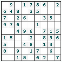 Sudoku online #342