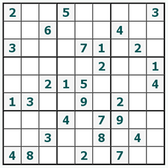 online Sudoku #344