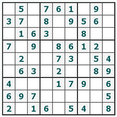 Sudoku en ligne #357