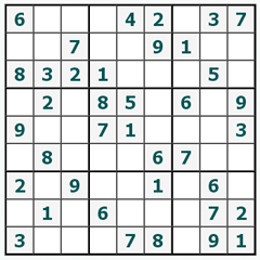 Sudoku online #373
