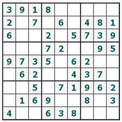 Sudoku online #377