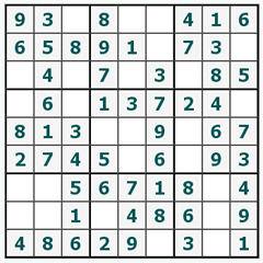 Online Sudoku #391