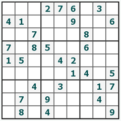 Sudoku online #394