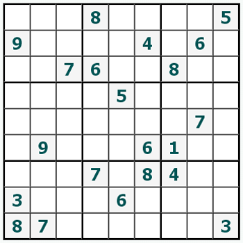 Skriv ut Sudoku #415