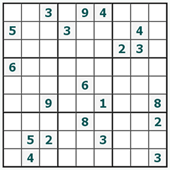 Free online Sudoku #420