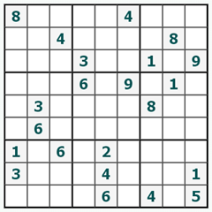 Sudoku online #425