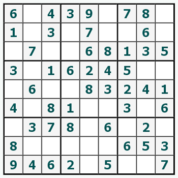 Skriv ut Sudoku #427