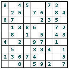 Sudoku online #437