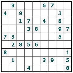 Sudoku online #444