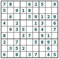 Sudoku on-line #447