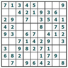 Online Sudoku #476