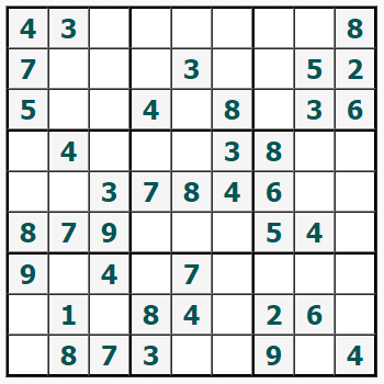 Εκτύπωση Sudoku #478