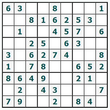 skriva ut Sudoku #482