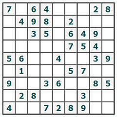 Sudoku en ligne #483