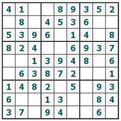 Sudoku en ligne #496