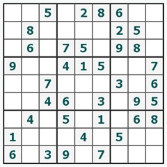 Sudoku online #498