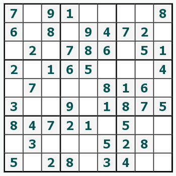 Skriv ut Sudoku #502