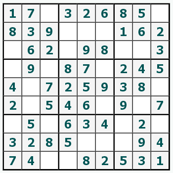 Sudoku yazdırmak #506