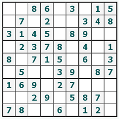 Sudoku online #517