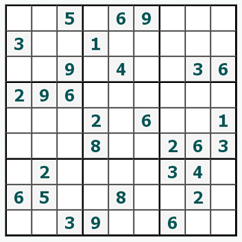 Imprimer Sudoku #519