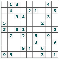 Sudoku on-line #524