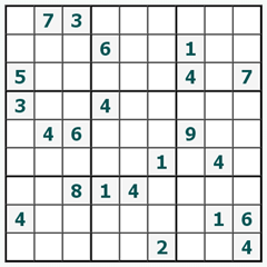 Sudoku en ligne #525