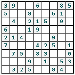 Sudoku online #533