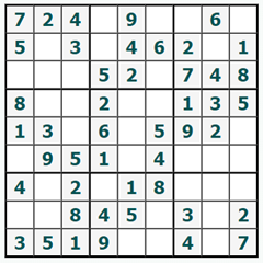 Sudoku on-line #557