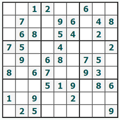 Sudoku on-line #558