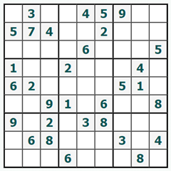Sudoku online #559